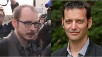 Whistlblower Antoine Deltour and journalist Edouard Perrin