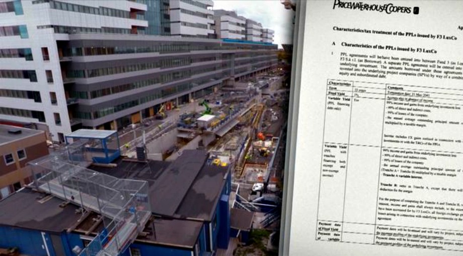 Secret documents show the complex finances behind a new hospital construction in Sweden