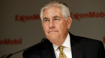 ExxonMobil chief Rex Tillerson