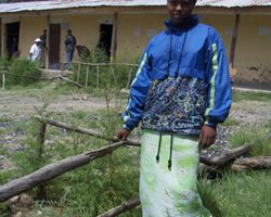 Sixteen-year old Yeshiwork Gashaw participates in a PEPFAR-funded abstinence-focused course