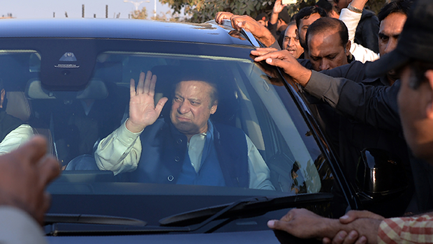 Shots fired at judge&#8217;s house after former Pakistan PM gets life ban from politics