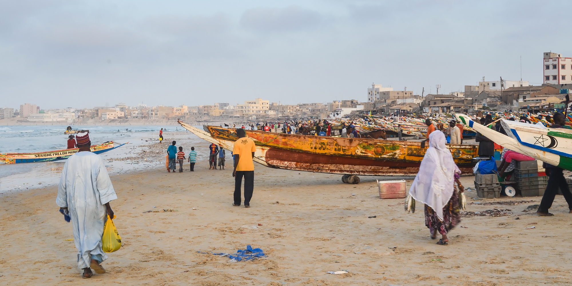 The capital of Sengal, Dakar, is on the Cap-Vert peninsula.