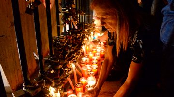 A vigil for Daphne Caruana Galizia