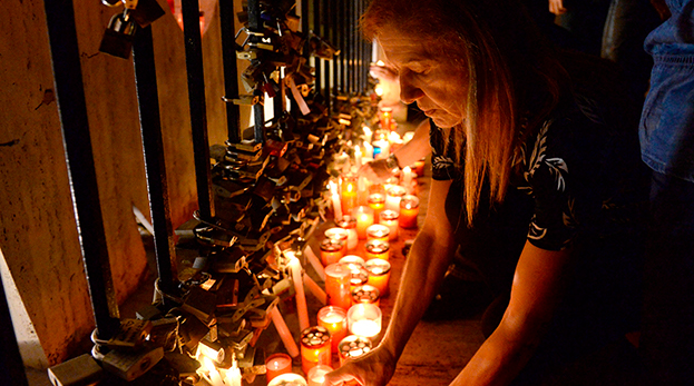 A vigil for Daphne Caruana Galizia