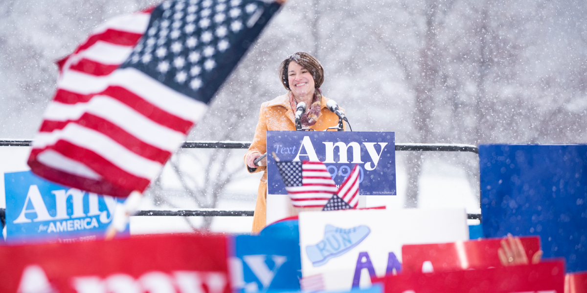 Presidential Hopeful Amy Klobucher
