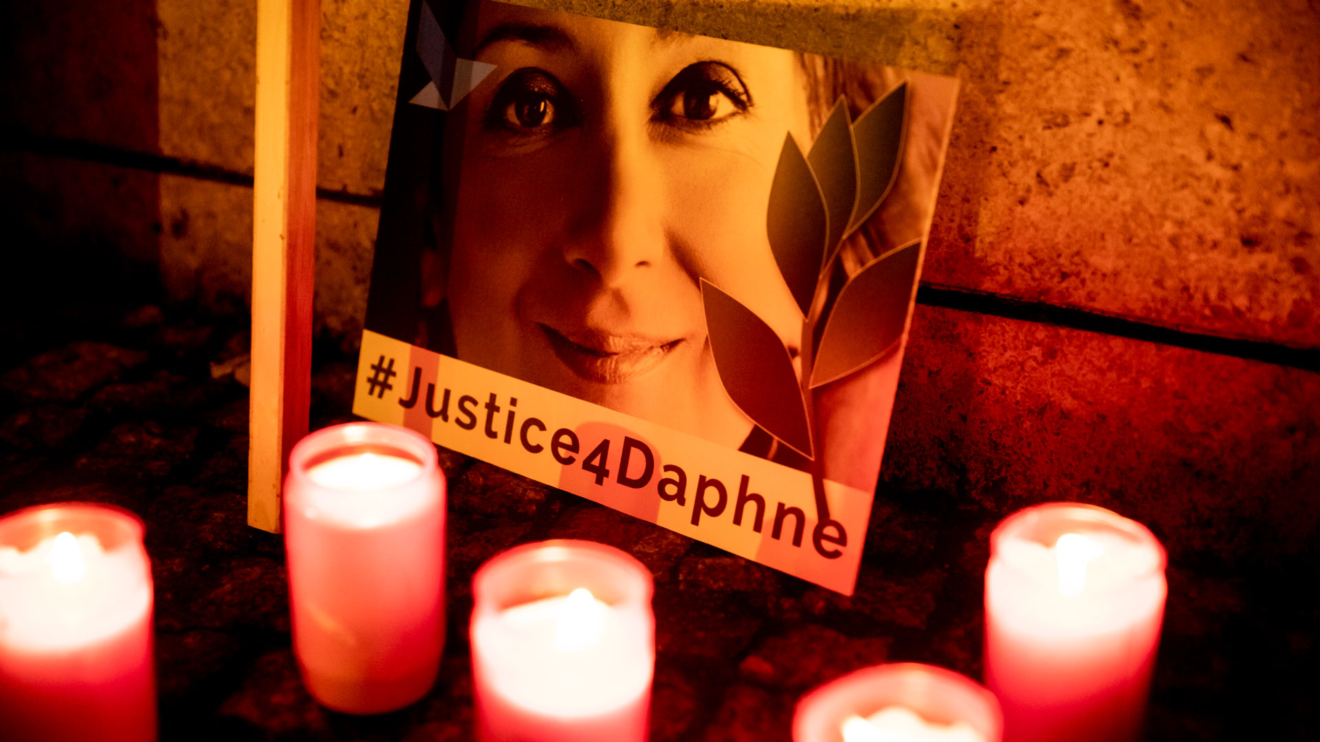 Daphne Caruana Galizia vigil in Berlin