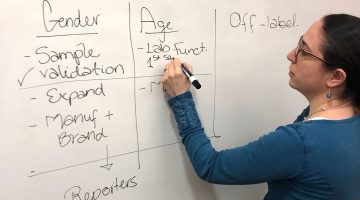 ICIJ's Emilia Diaz-Struck working on the AI project
