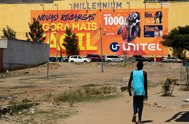 Unitel sign in Angola