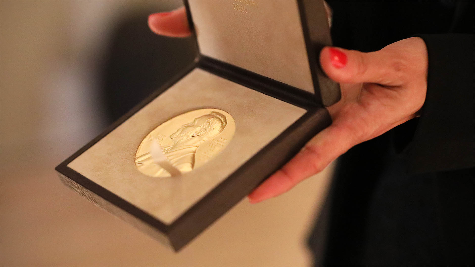 A Nobel Prize medal.