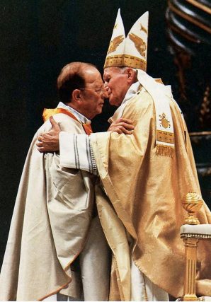 Marcial Maciel and Pope John Paul II