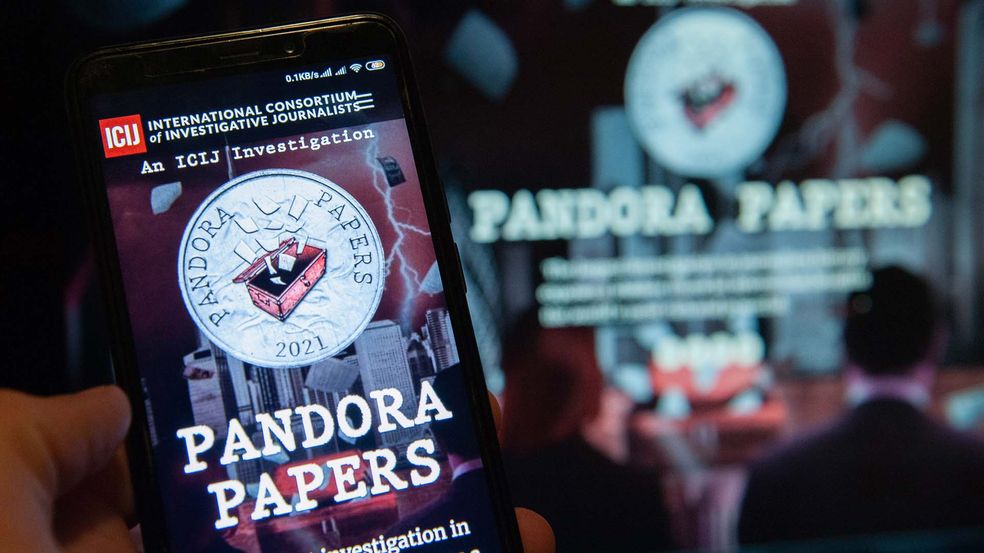 Pandora Papers on screen