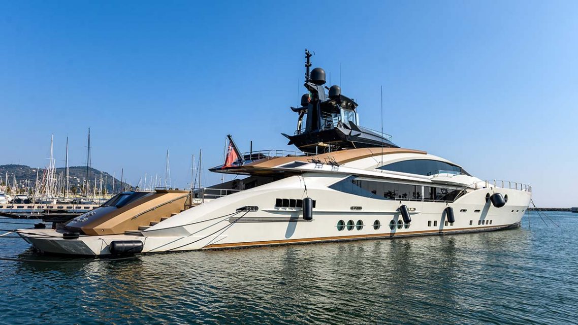 Photo of luxury yacht