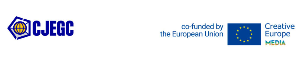 CJEGC and Creative Europe logos