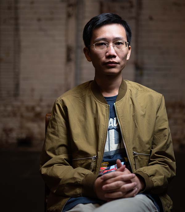 Photo of former Chinese spy Eric.